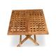 Teak Garden Furniture Folding Picnic Table