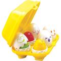 TOMY Toomies Hide and Squeak Eggs, Educational Shape Sorter Baby, Toddler & Kids