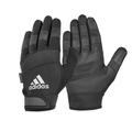 (Black, XL) Adidas Full Finger Performance Gloves Weight Lifting Gym Fitness Exercise Workout