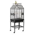Rainforest Peru Parrot Cage Open Top With Stand On Wheels
