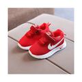 (Red, UK 6 Infants) Girls Boys Running Trainers Lightweight School Sports Shoes Kids Sneakers Size