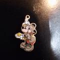 Disney Jewelry | Mickey Mouse Charm | Color: Gold/Tan | Size: Os