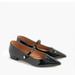 J. Crew Shoes | J.Crew Mary Jane Pointy-Toe Flats Black Patent 8.5 Size | Color: Black | Size: 8.5