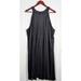 Torrid Dresses | New Torrid Trapeze Dress Black Sleeveless Lined Plus Size 3xl 3 Pleated Midi | Color: Black | Size: 3x