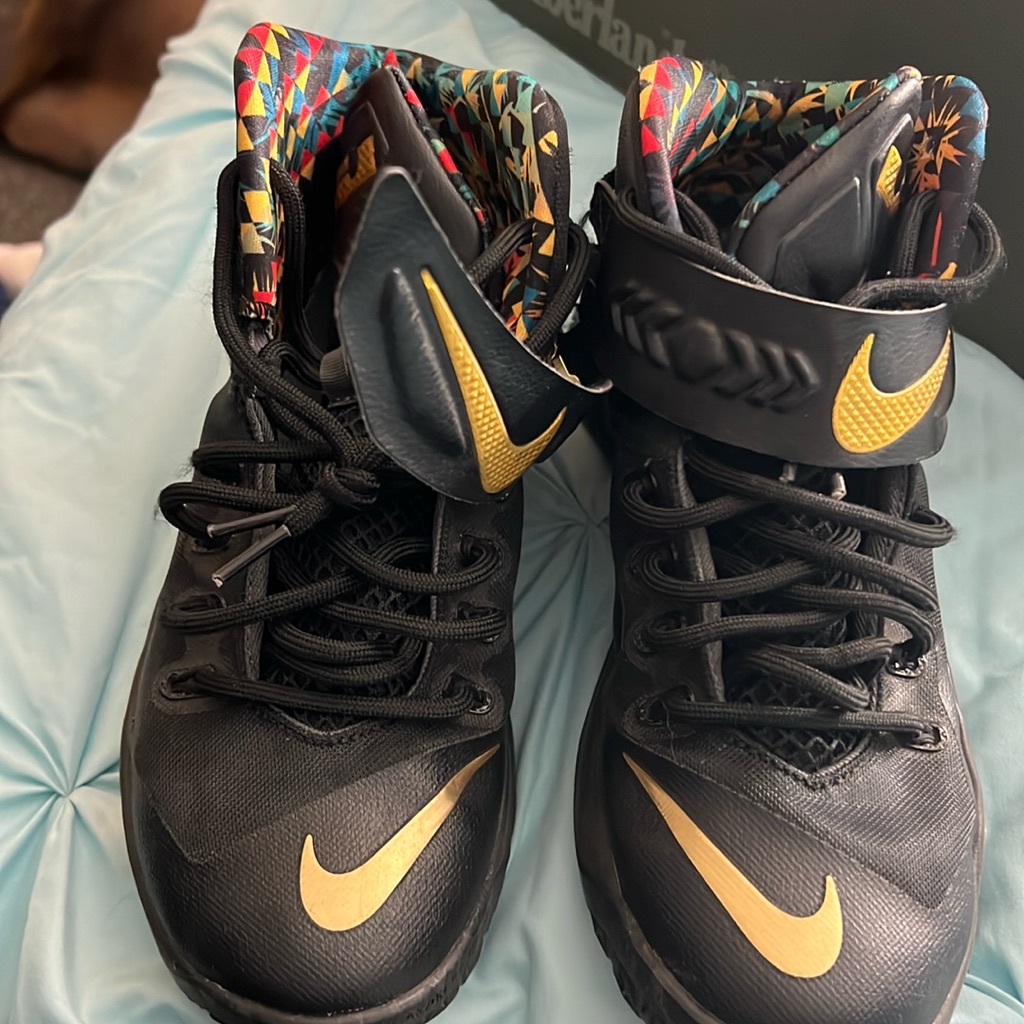 Nike Shoes | Black Nike Shoes Size 8 Men | Color: Black | Size: 8