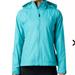 Columbia Jackets & Coats | Columbia Switchback Ii Rain Jacket Womens Size Large Miami Packable Hooded | Color: Blue | Size: L