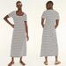 J. Crew Dresses | J. Crew Striped Cotton Knit Midi T-Shirt Dresssz. Xs | Color: Blue/White | Size: Xs