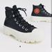 Converse Shoes | Converse Black Leather Gore-Tex Hiker Hi Sneakers | Color: Black | Size: 8.5