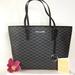 Michael Kors Bags | Michael Kors Jet Set Travel Carryall Tote Black | Color: Black/Gray | Size: Os