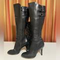 Nike Shoes | 7.5 Black Leather Stiletto Boots Cole Haan X Nike Air | Color: Black | Size: 7.5