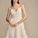 Lucky Brand Dream Crochet Dress - Women's Clothing Dresses in Gardenia, Size M