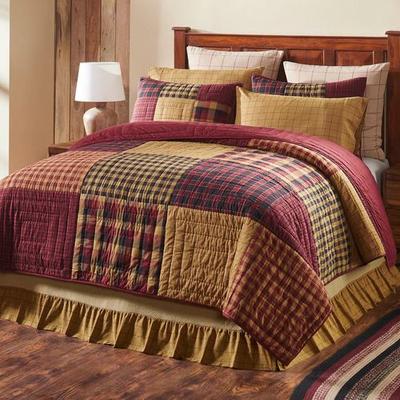 Connell Patchwork Quilt Multi Warm, Queen, Multi W...