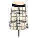 Lilly Pulitzer Casual Skirt: Black Plaid Bottoms - Women's Size 8