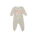 Child of Mine by Carter's Long Sleeve Outfit: White Bottoms - Size 3-6 Month