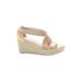 Taryn Rose Wedges: Gold Shoes - Women's Size 6 1/2