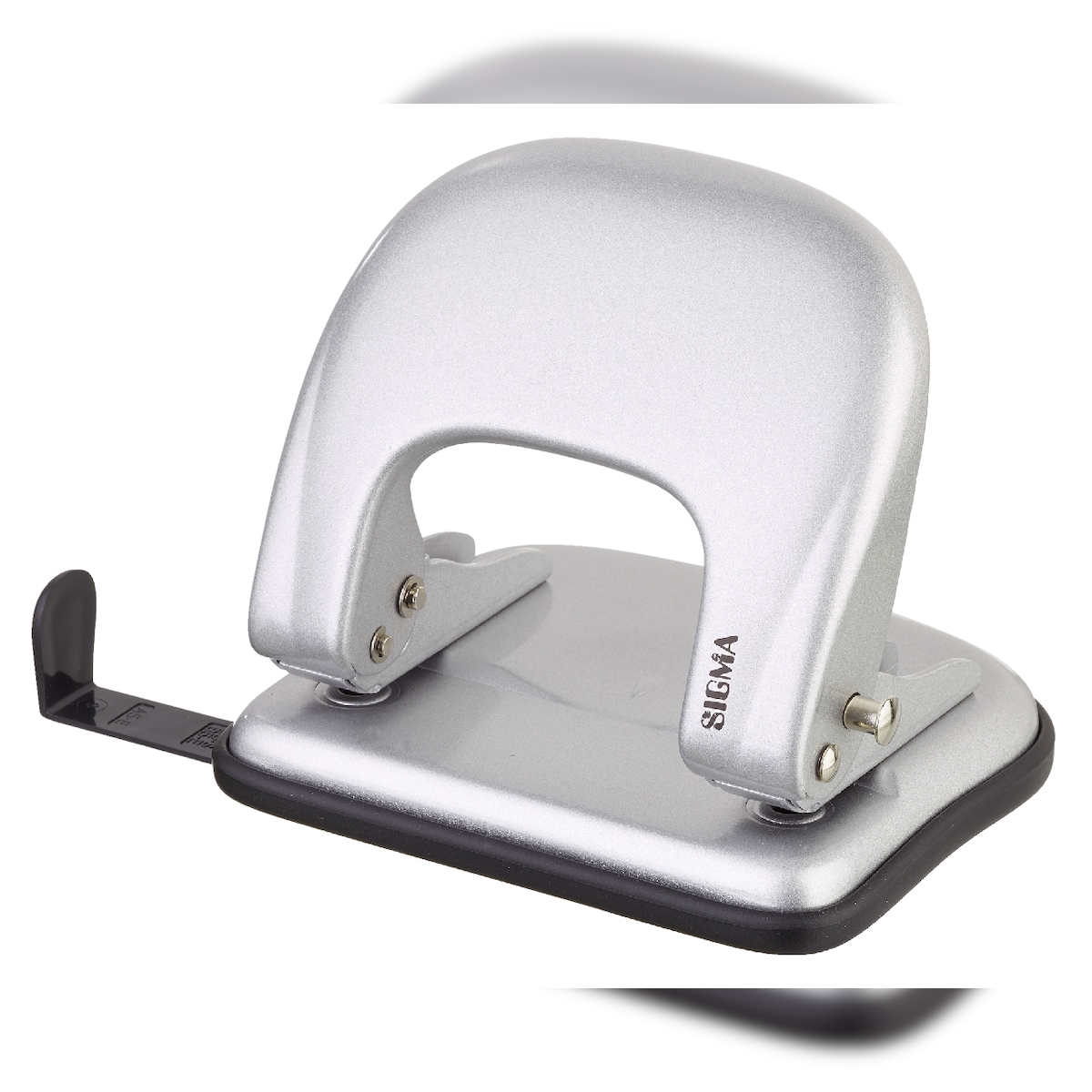 SIGMA Locher PU02, Metall, silber, 2-fach, 25 Blatt Image