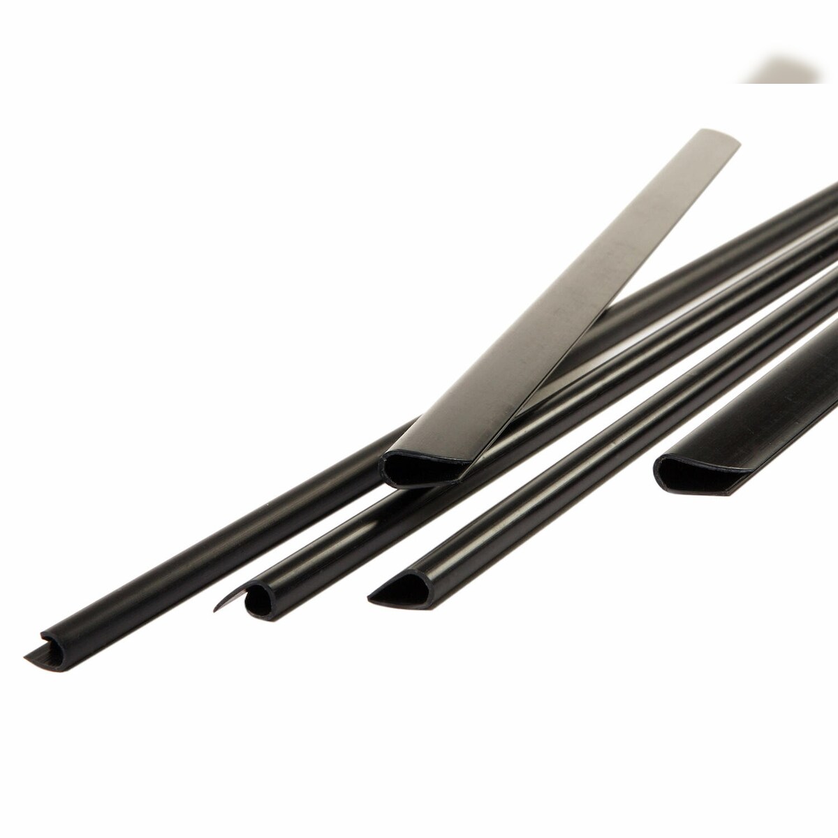 VEPATIM 100x Klemmschienen für 3-25 Blatt schwarz DIN A4 3 mm Image