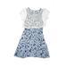 Lucky Brand Dress - A-Line: Blue Skirts & Dresses - Kids Girl's Size X-Large