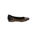 Coach Flats: Black Leopard Print Shoes - Women's Size 7