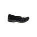 Bzees Flats: Slip On Wedge Classic Black Solid Shoes - Women's Size 10 - Round Toe