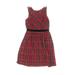 Crewcuts Outlet Dress: Red Plaid Skirts & Dresses - Kids Girl's Size 14