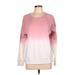 Old Navy Sweatshirt: Pink Ombre Tops - Women's Size Large