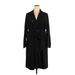 Torrid Casual Dress Collared Long sleeves: Black Print Dresses - Women's Size 4X Plus