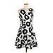 Soprano Casual Dress - A-Line: White Print Dresses - Women's Size Large