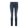 Tom Tailor Alexa Slim Jeans Damen random bleached blue denim, Gr. 27-30, Baumwolle