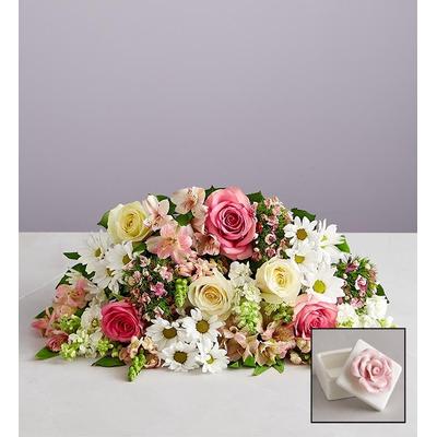 1-800-Flowers Flower Delivery A Mother Loves W/ All Her Heart Bouquet Only W/ Rose Keepsake Box