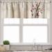 Ambesonne Oriental Lace Print Window Valance Retro Eastern 42"x18" Pale Pink Beige White, Polyester | 12 H x 54 W in | Wayfair valpano_sd2562_12x54