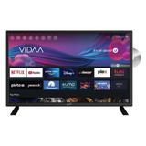 Supersonic Smart 24-inch VDAA DLED AC/DC Television with DVD Player & 12V Car Cord - Black