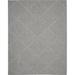 118 x 94 x 0.25 in Area Rug - Nourison Cozumel 7'10" X 9'10" Light Grey Modern Rug | 118 H x 94 W x 0.25 D in | Wayfair 099446768087