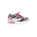 Nike Sneakers: Activewear Platform Activewear Gray Print Shoes - Women's Size 6 1/2 - Almond Toe