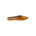 Gianni Bini Mule/Clog: Tan Print Shoes - Women's Size 11 - Almond Toe
