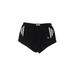 Adidas Athletic Shorts: Black Solid Activewear - Women's Size Small