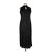 Ronni Nicole Cocktail Dress - Midi Keyhole Sleeveless: Black Dresses - Women's Size 16