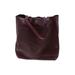 Madewell Leather Shoulder Bag: Pebbled Burgundy Solid Bags
