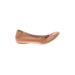 J.Crew Flats: Tan Solid Shoes - Women's Size 9 - Round Toe