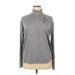 Nike Track Jacket: Gray Jackets & Outerwear - Women's Size X-Large