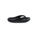 Crocs Sandals: Black Solid Shoes - Women's Size 11 - Round Toe