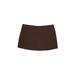 Calvin Klein Swimsuit Bottoms: Brown Solid Swimwear - Women's Size Large