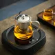 Gianxi Glas Teekanne chinesische Kung Fu Tee Pu 'er Tee Blumentopf kann beheizt werden Glas Tee Set