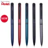Japan Pentel Sneldrogende Gel Stift Roterende 0 5mm Naald Buis Metalen Stift Lichaam Zwarte Inkt