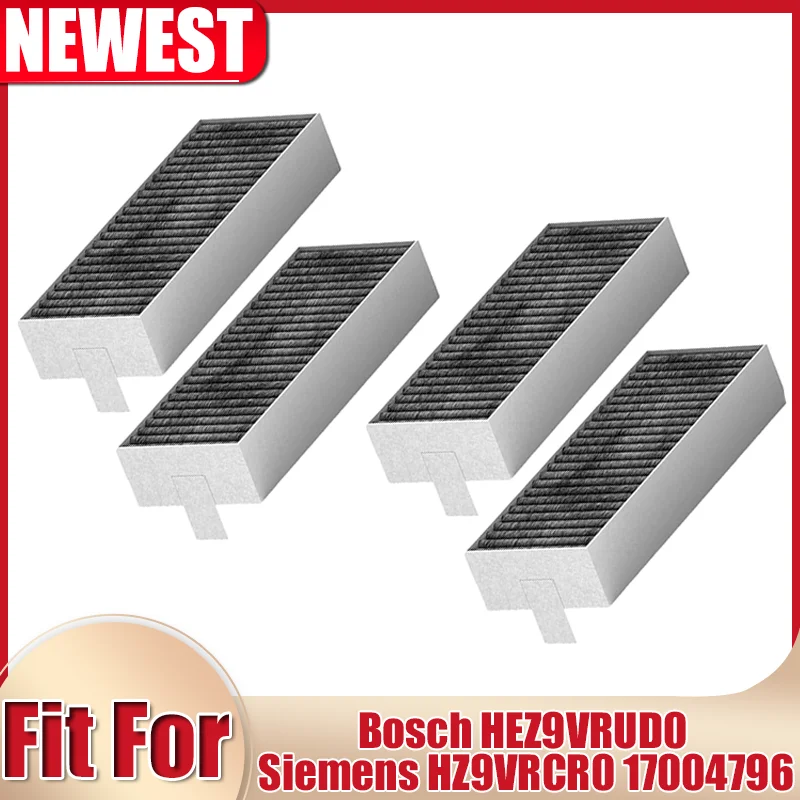 4 Stück Dunstabzugshaube Aktivkohle filter für Bosch Siemens 17004796 Bosch Hez9vrud0 hz9vrcr0 Gag genau ca282111 Dunstabzugshaube Image