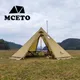4m großes Pyramiden zelt Outdoor Camping Zelt Wandern Rucksack Zelt Tipi 4 Jahreszeiten Zelt Familie