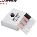 JASTER Kristall USB 3 0 Flash Starter USB Pen Drive 4GB 16GB 32GB 64GB USB-Stick 3D Gravur Logo Auto