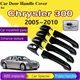 Luxuriöse Chrom-Türgriff abdeckung für Chrysler 2008 Zubehör 300c 2010 ~ Außen-Styling-Verkleidung