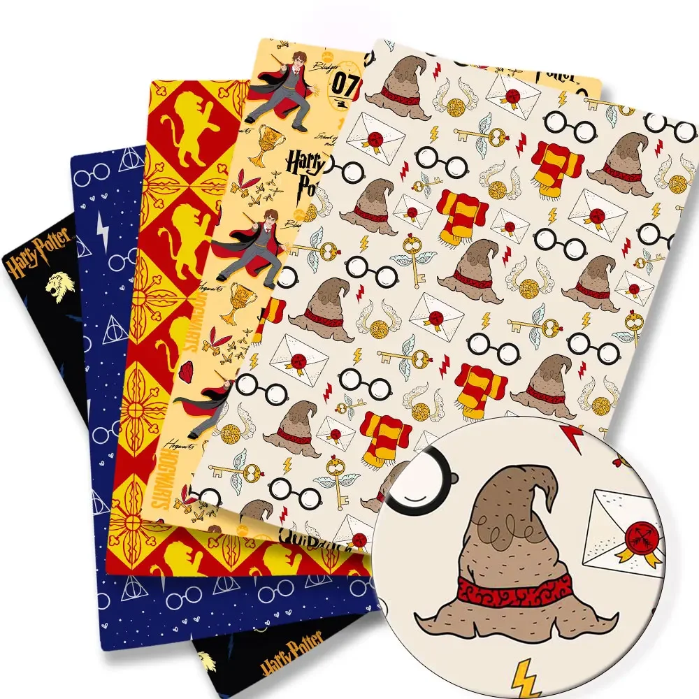 MINISO Cartoon Stoff 140x50CM Cartoon Patchwork Kinder Heimtextilien Nähen Puppe Rock Vorhang DIY Mädchen Rock Tischdecke