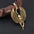 Gold Farbe Ägypten Katze Halskette für Frauen Männer Alte Ägypten Schmuck Vintage Bastet Halskette